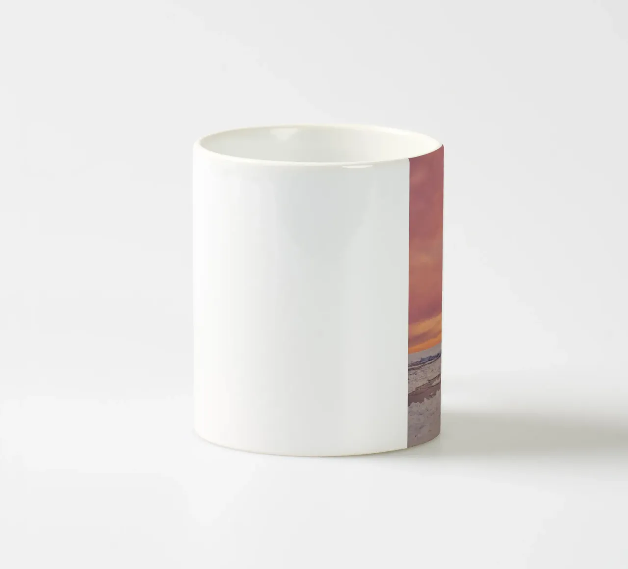 neve ghiaccio tazza in ceramica da Earthly Visions