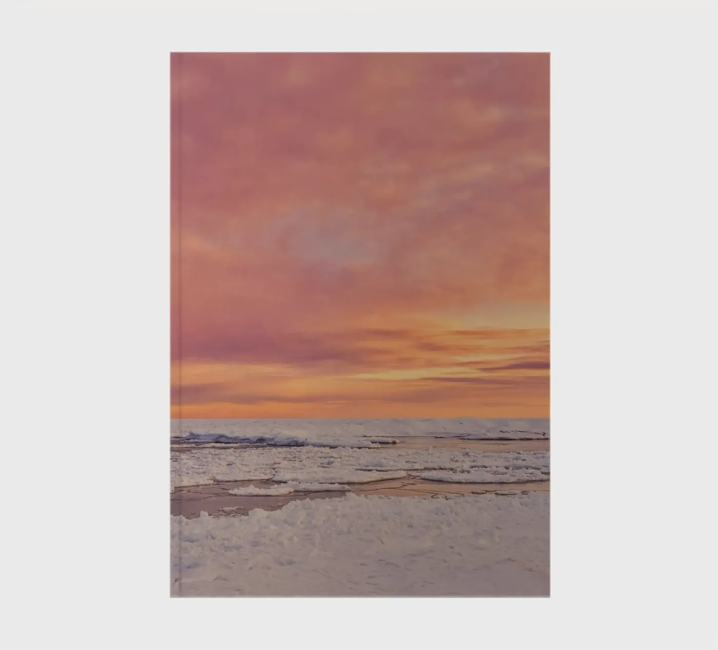 snow ice notebook by Earthly Visions