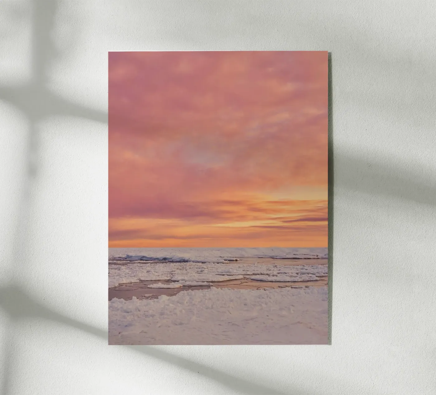 sneeuwijs acryl van Earthly Visions