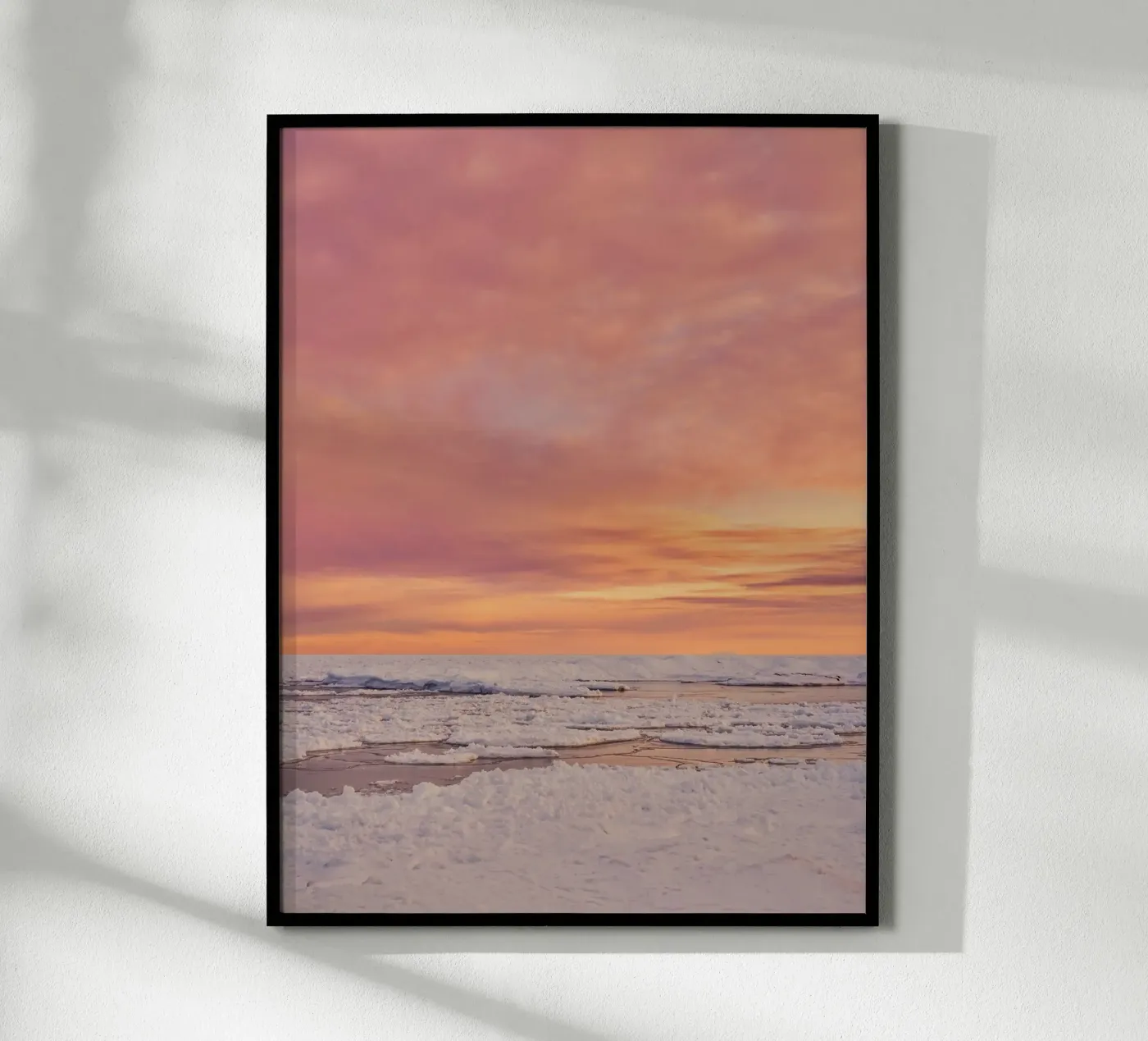 snow ice poster de Earthly Visions