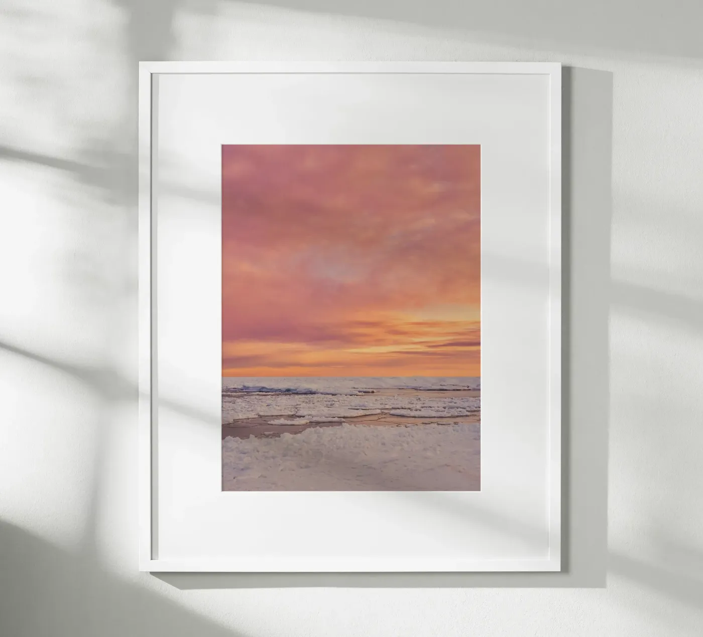 snow ice poster de Earthly Visions