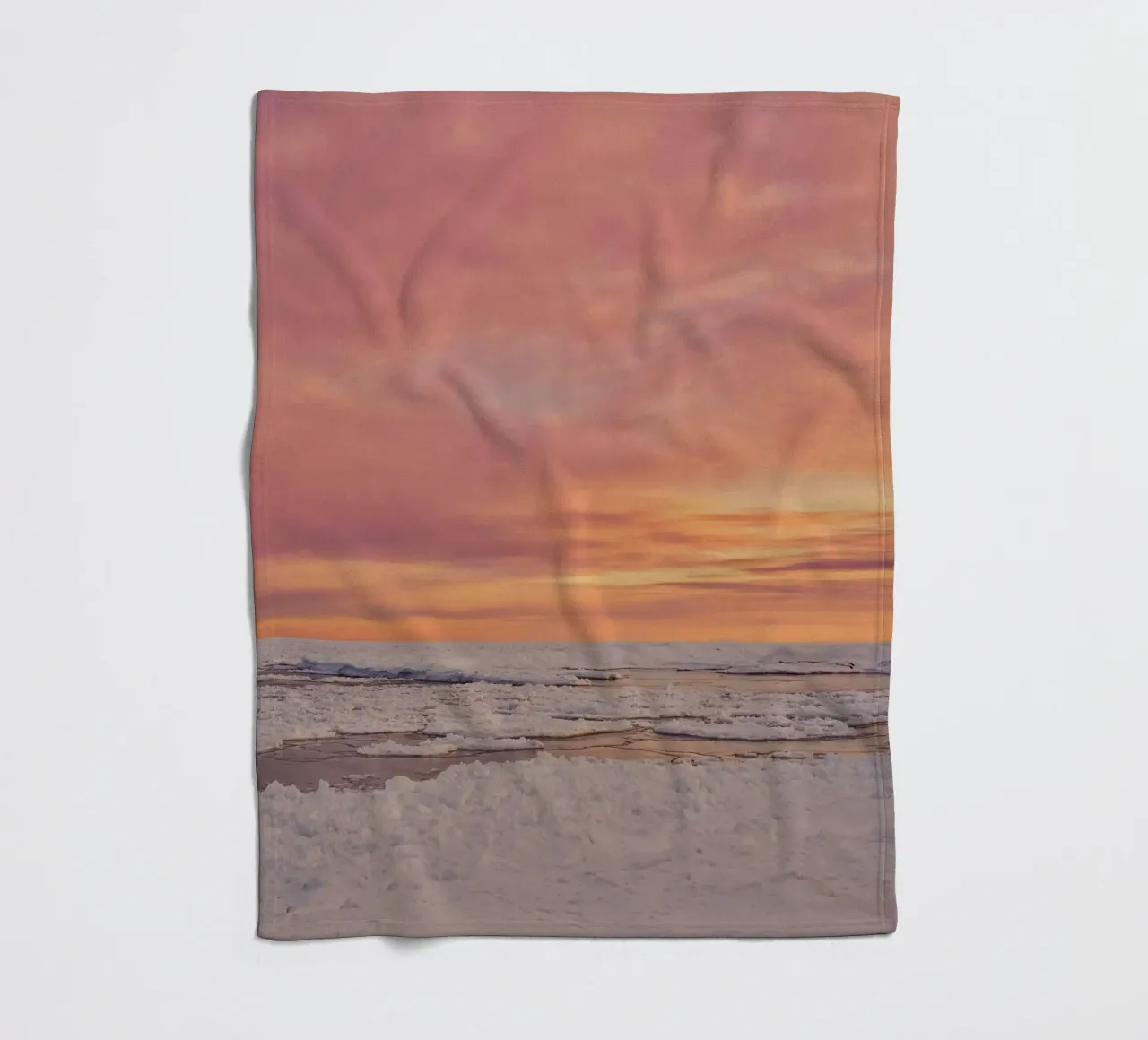 Schnee-Eis Fleecedecke von Earthly Visions