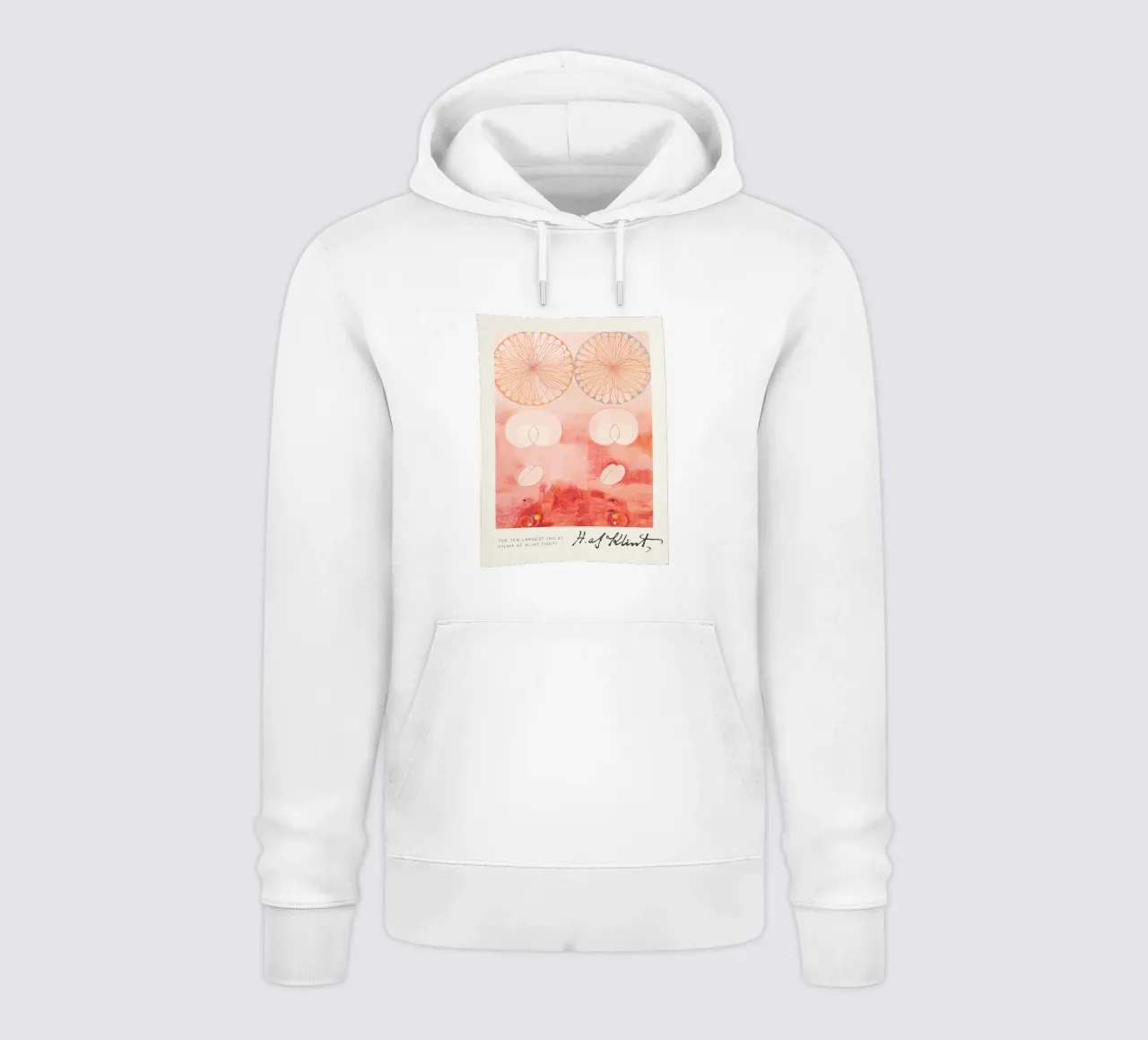Hilma af Klint I dieci più grandi n. 9 Astratto sulla vecchiaia felpa con cappuccio da homdeco