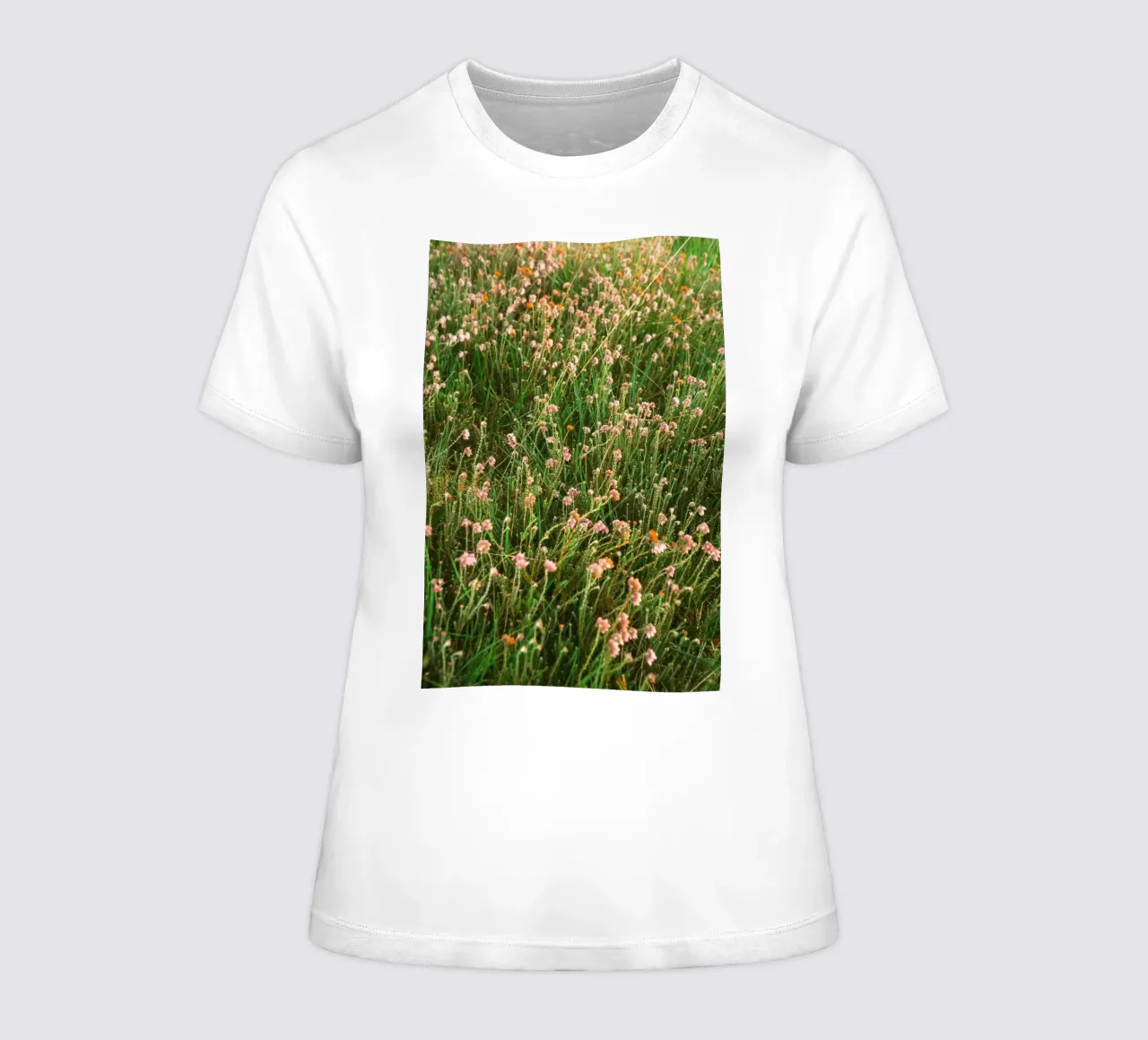 fiori erba t-shirt da donna da Earthly Visions