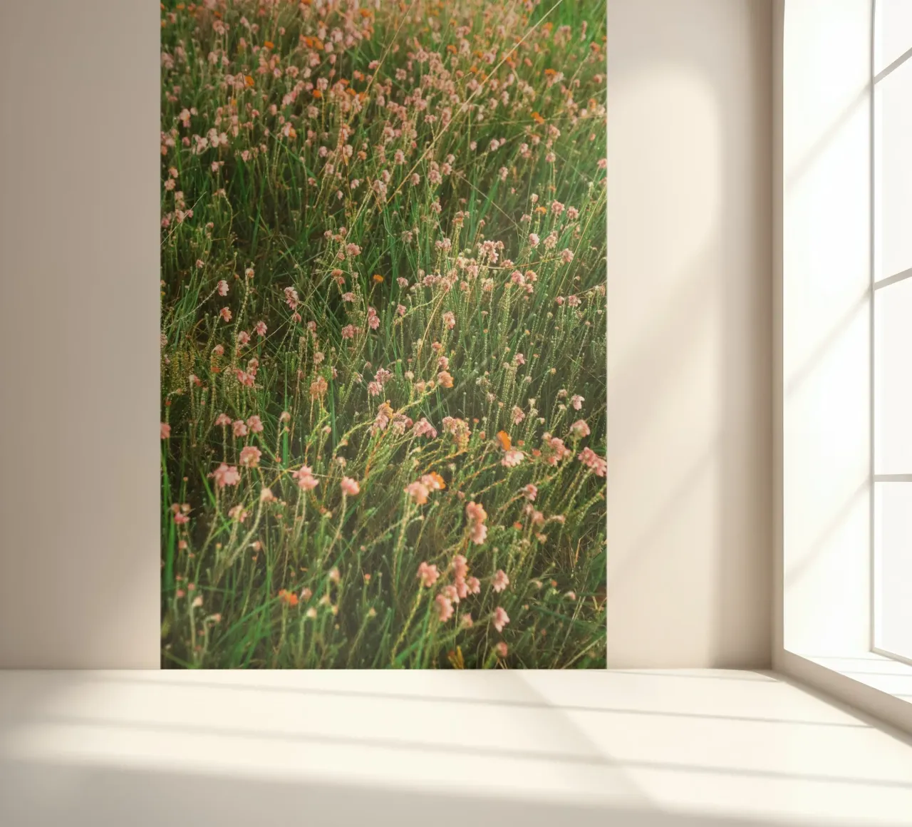 flowers grass photo wallpaper by Earthly Visions