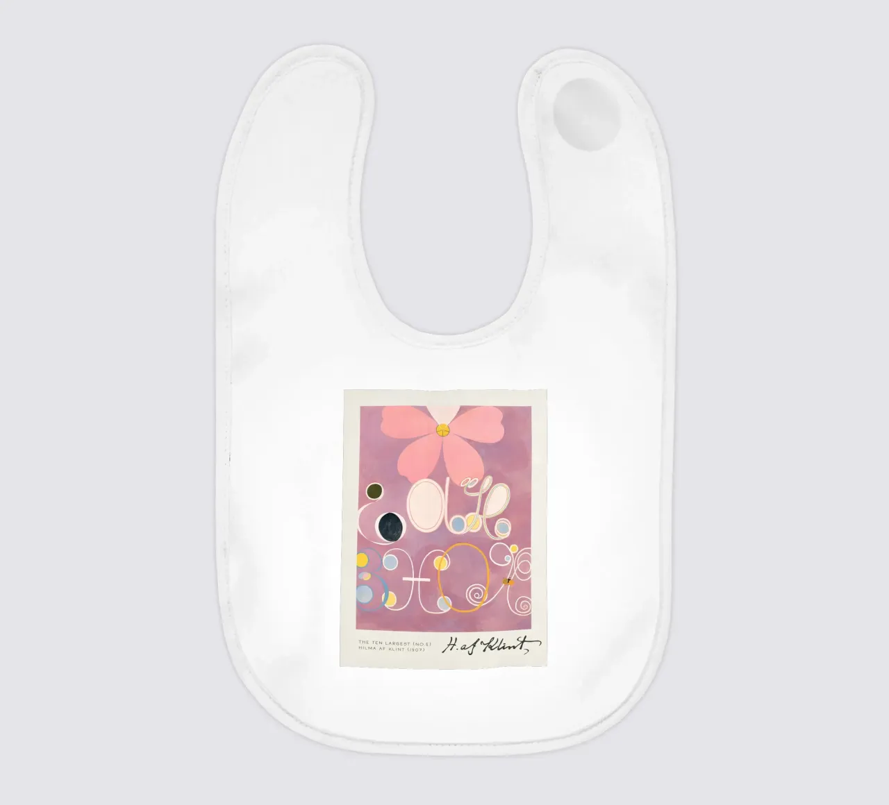 Hilma af Klint I dieci più grandi n. 5 L'età adulta Abstract bavaglino da homdeco