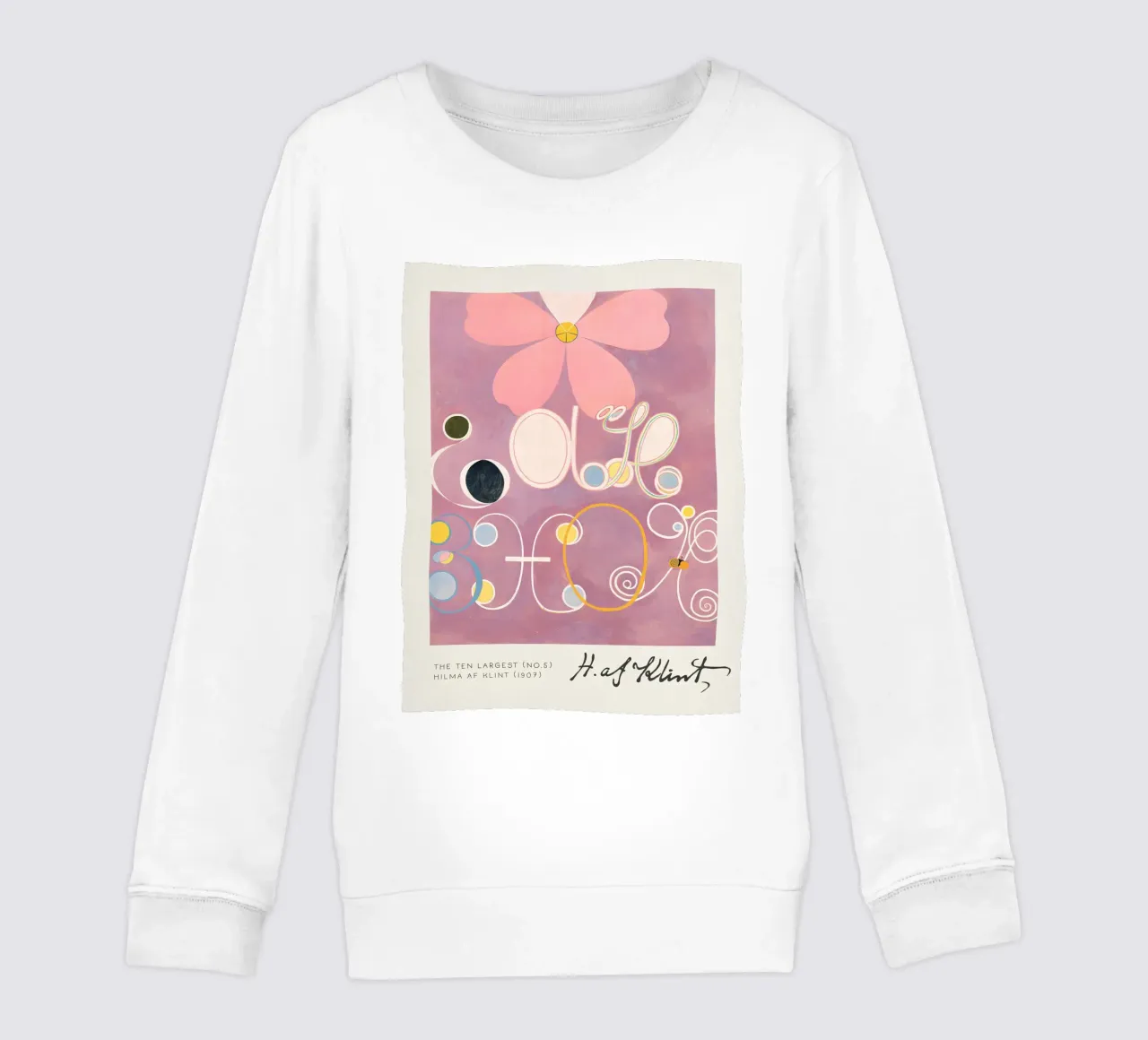 Hilma af Klint I dieci più grandi n. 5 L'età adulta Abstract felpa bambino da homdeco