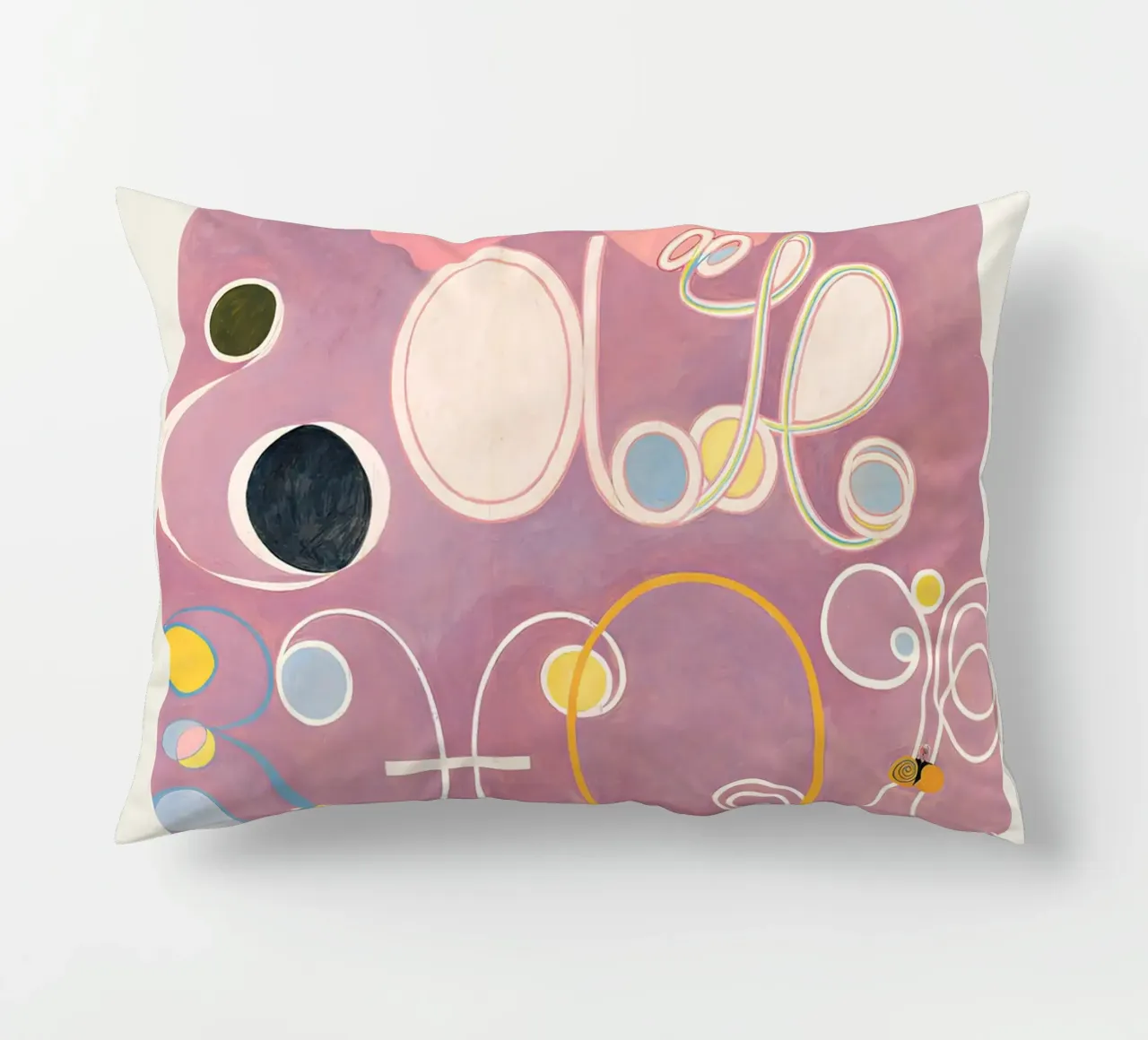 Hilma af Klint I dieci più grandi n. 5 L'età adulta Abstract cuscino da homdeco