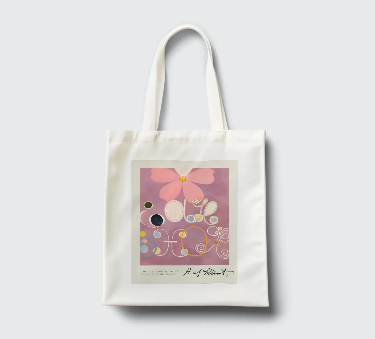 Hilma af Klint I dieci più grandi n. 5 L'età adulta Abstract borsa in juta da homdeco