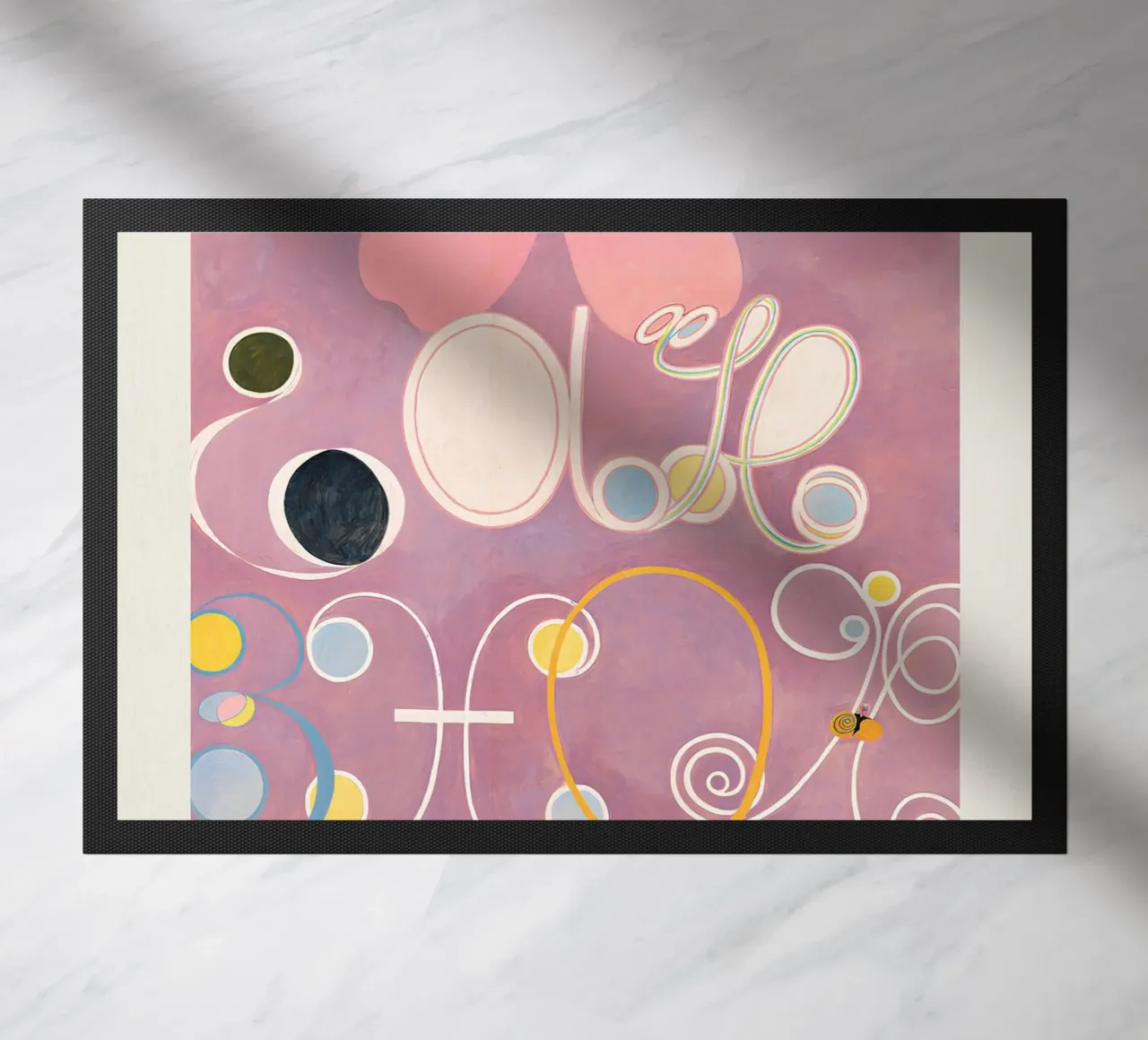 Hilma af Klint I dieci più grandi n. 5 L'età adulta Abstract zerbino da homdeco