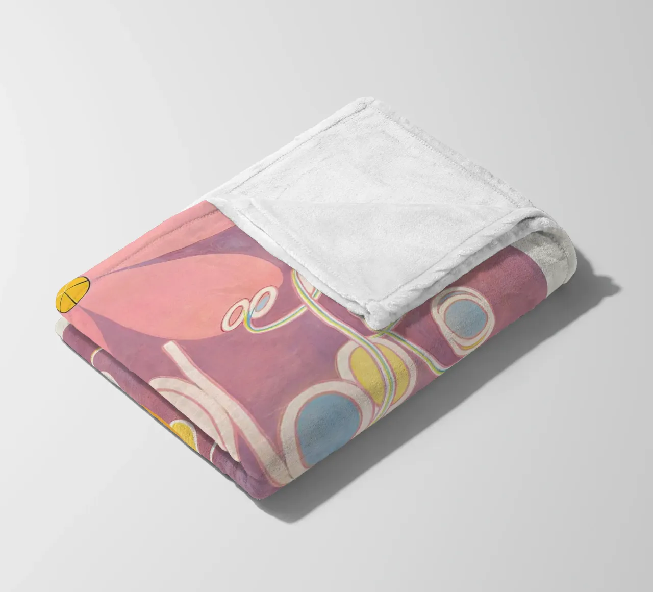Hilma af Klint I dieci più grandi n. 5 L'età adulta Abstract coperta in pile da homdeco
