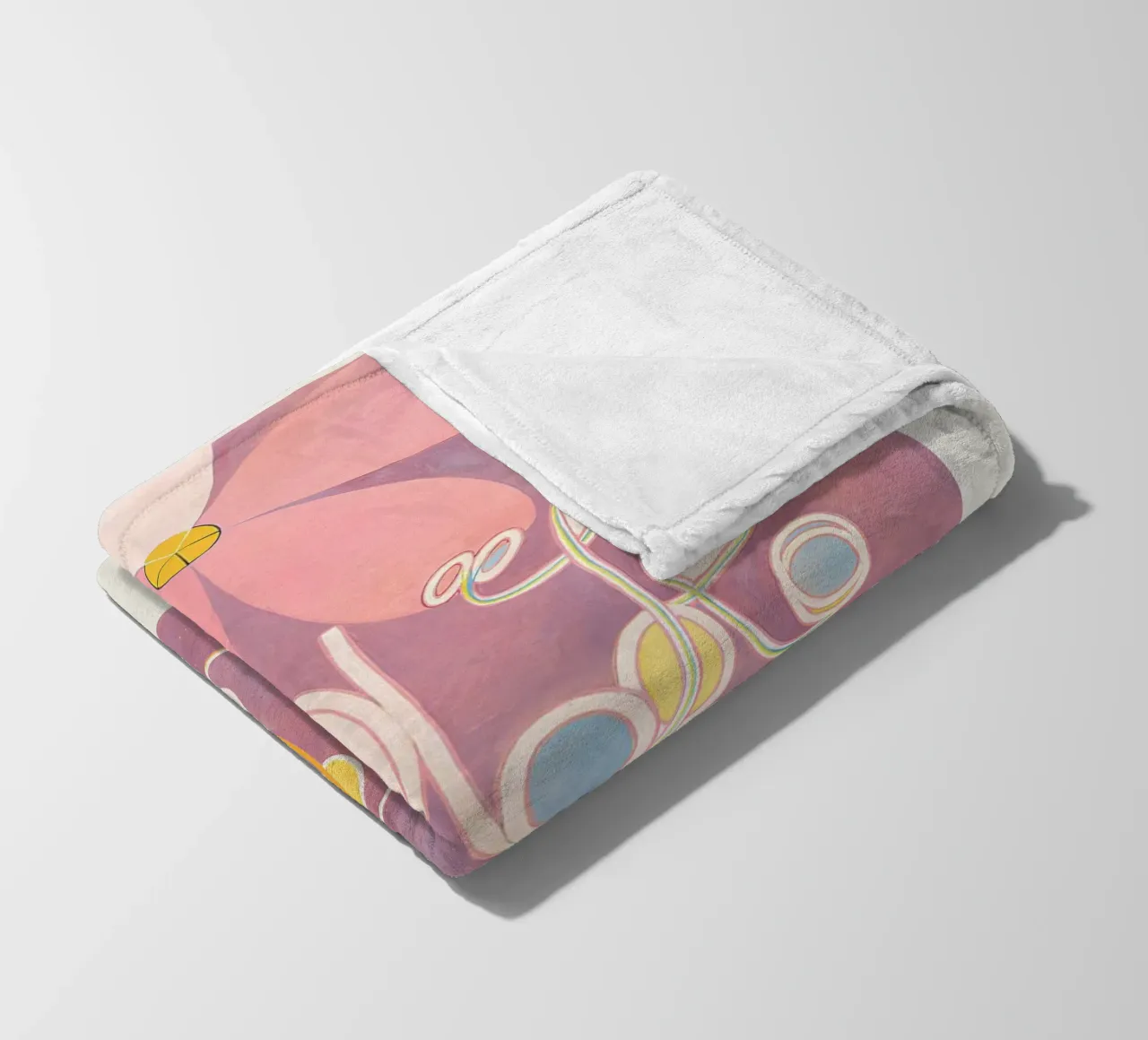 Hilma af Klint I dieci più grandi n. 5 L'età adulta Abstract coperta in pile da homdeco