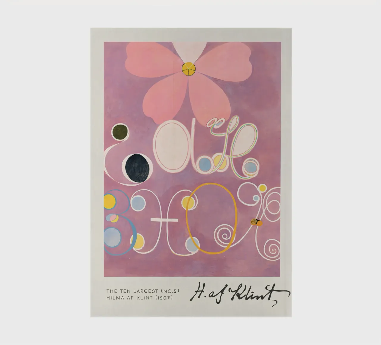 Hilma af Klint I dieci più grandi n. 5 L'età adulta Abstract diario da homdeco