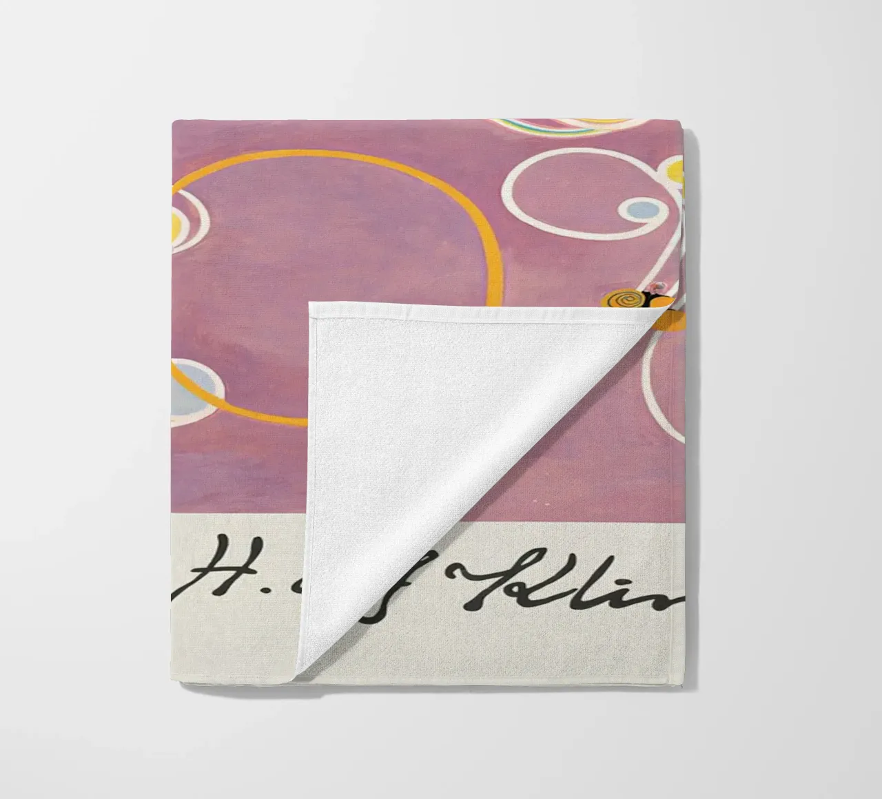 Hilma af Klint I dieci più grandi n. 5 L'età adulta Abstract telo mare da homdeco