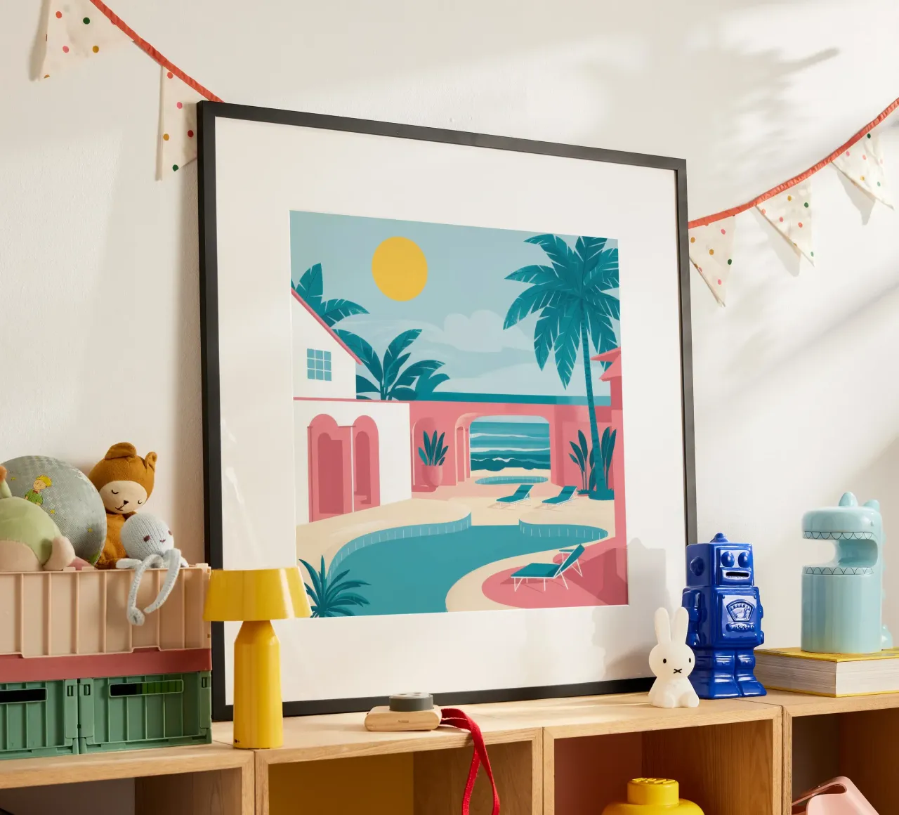 Azure Poolside Glückseligkeit Hahnemühle von Veil Maya