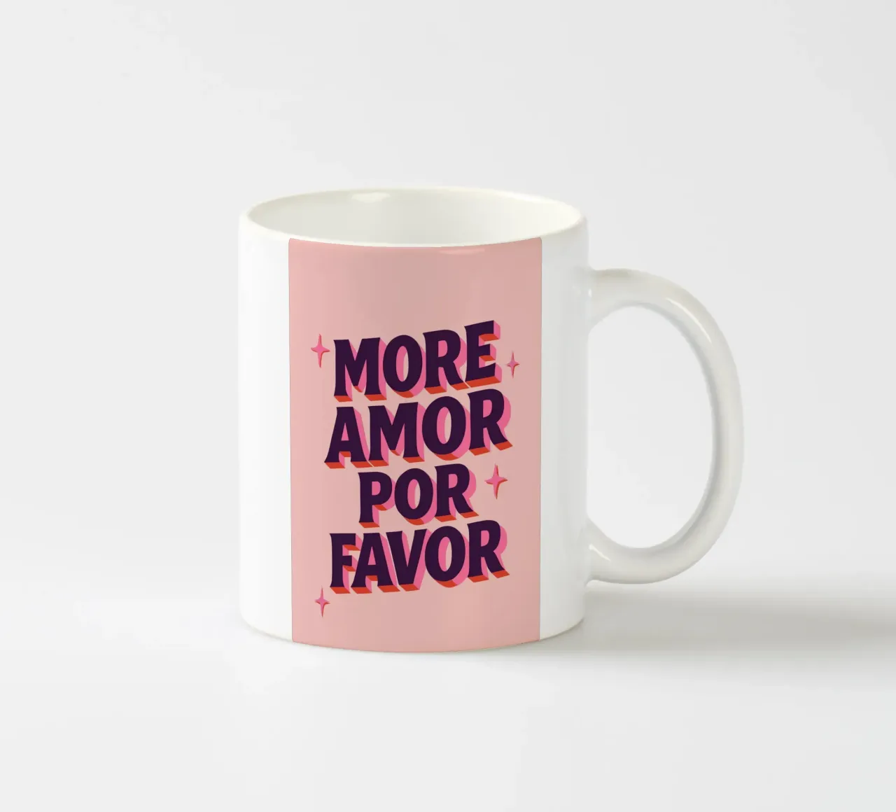 Amore, per favore! tazza in ceramica da KUNSTstück