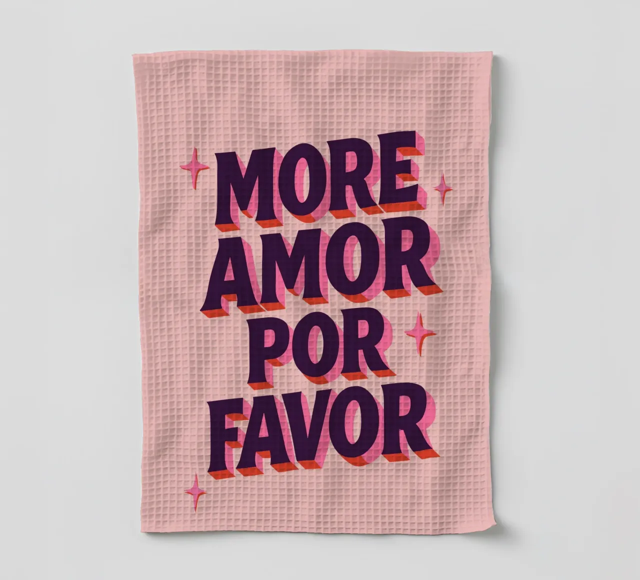 Amore, per favore! canovaccio da cucina da KUNSTstück