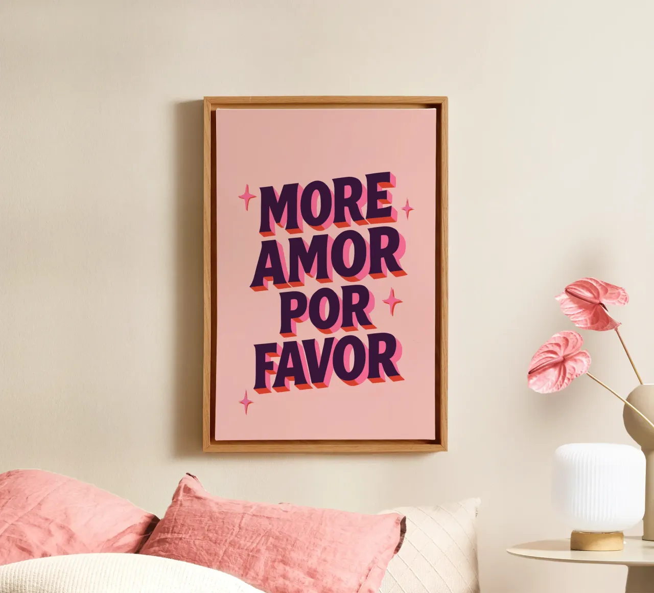 Amore, per favore! tela da KUNSTstück