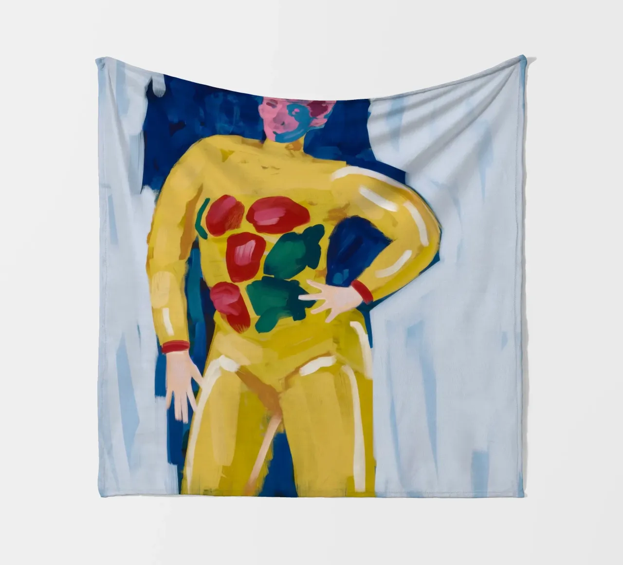 Figura dell'abbondanza cromatica coperta in pile da Veil Maya