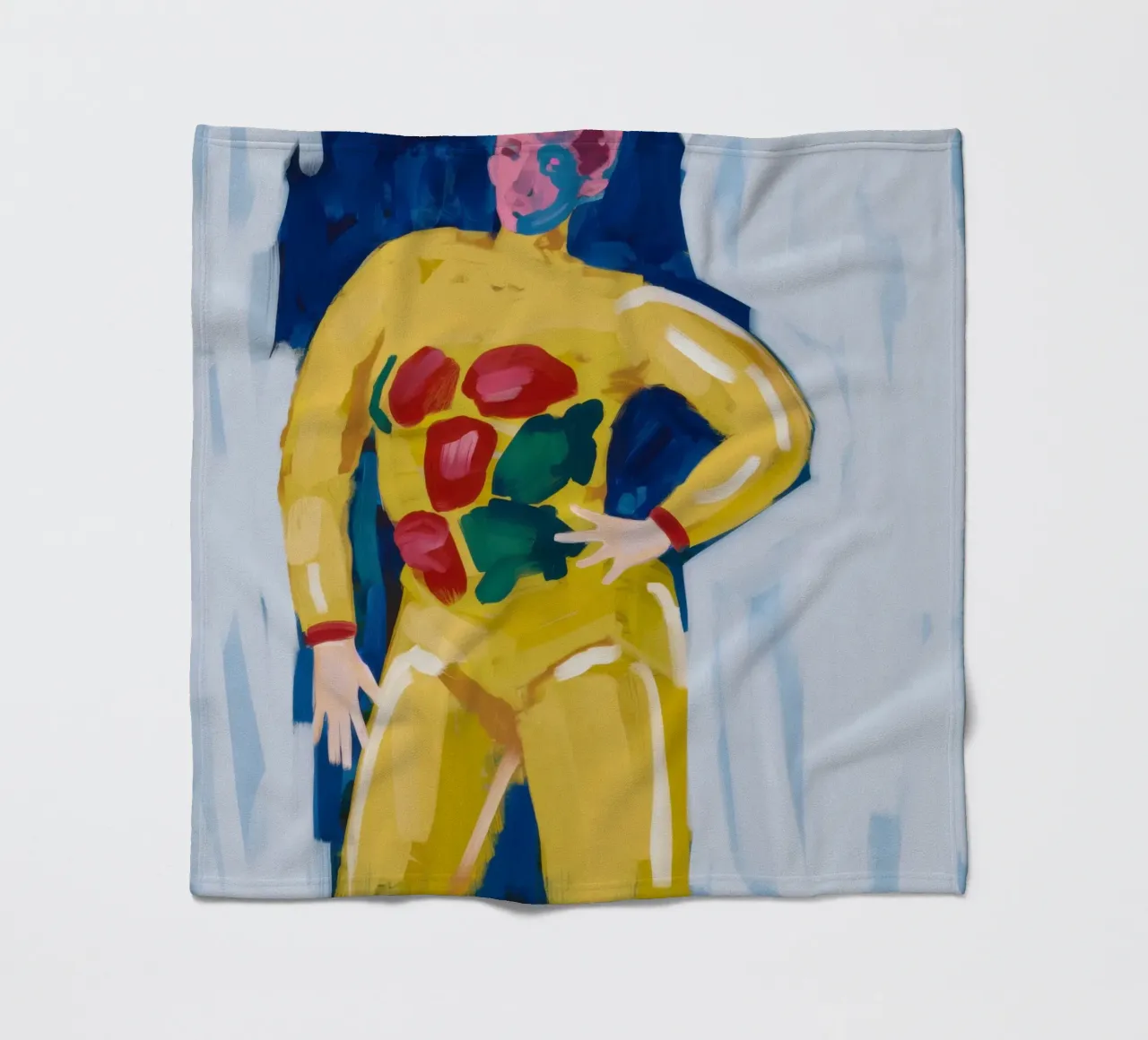 Figura dell'abbondanza cromatica coperta in pile da Veil Maya