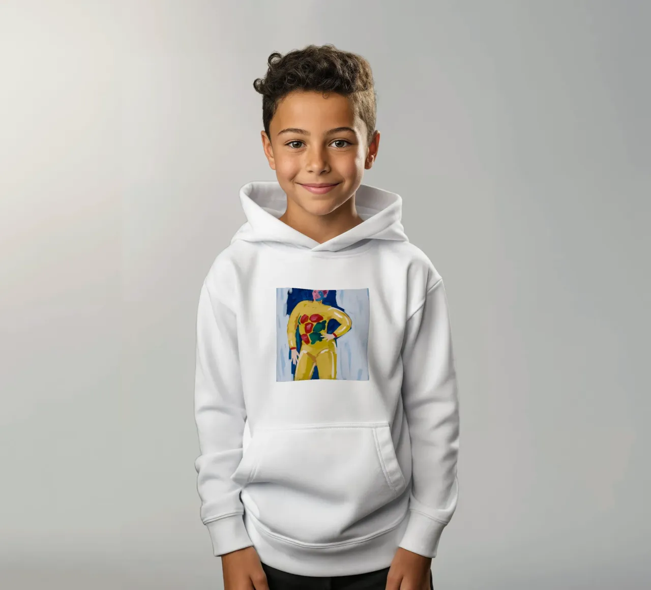 Figura dell'abbondanza cromatica felpa bambino con cappuccio da Veil Maya