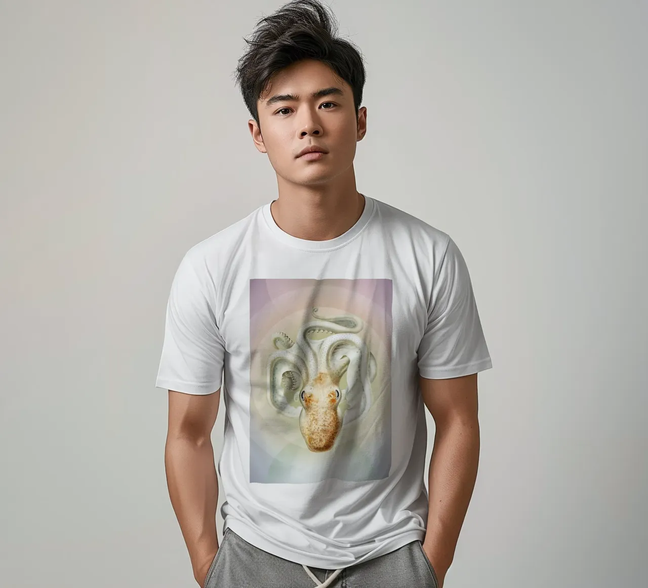 OctoOrbit | Press Play Art Print Remix t-shirt da Press Play Art Prints