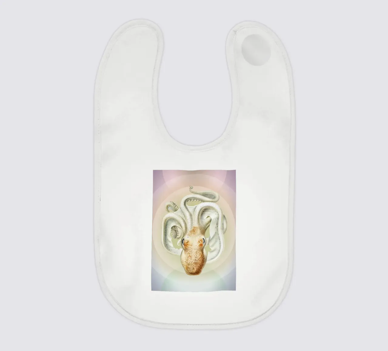 OctoOrbit | Press Play Art Print Remix bavaglino da Press Play Art Prints