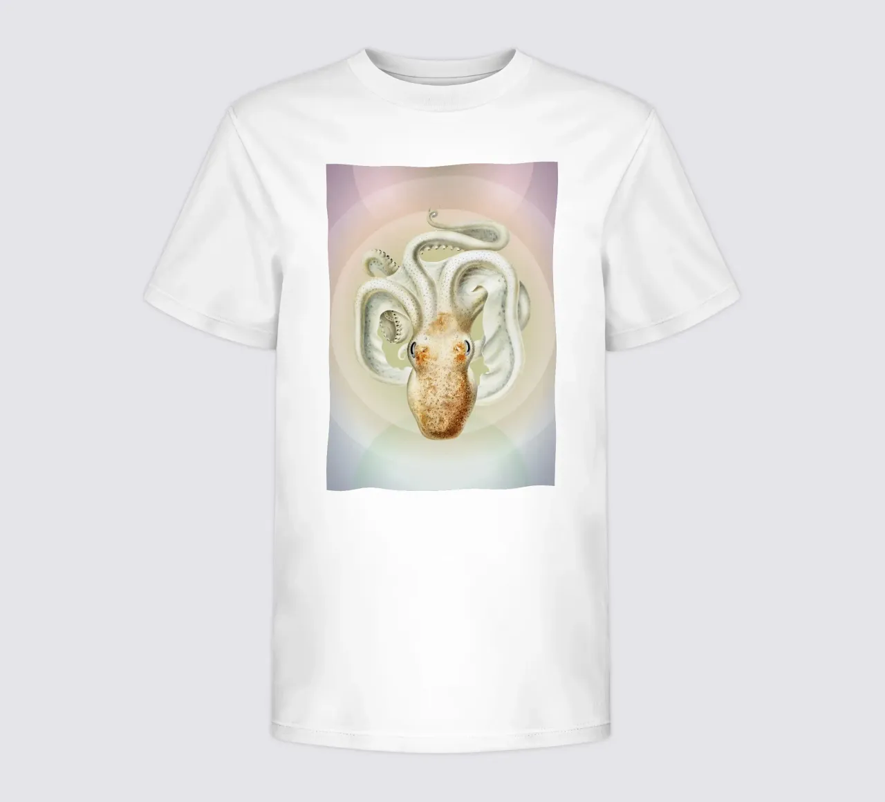 OctoOrbit | Press Play Art Print Remix t-shirt bambini da Press Play Art Prints