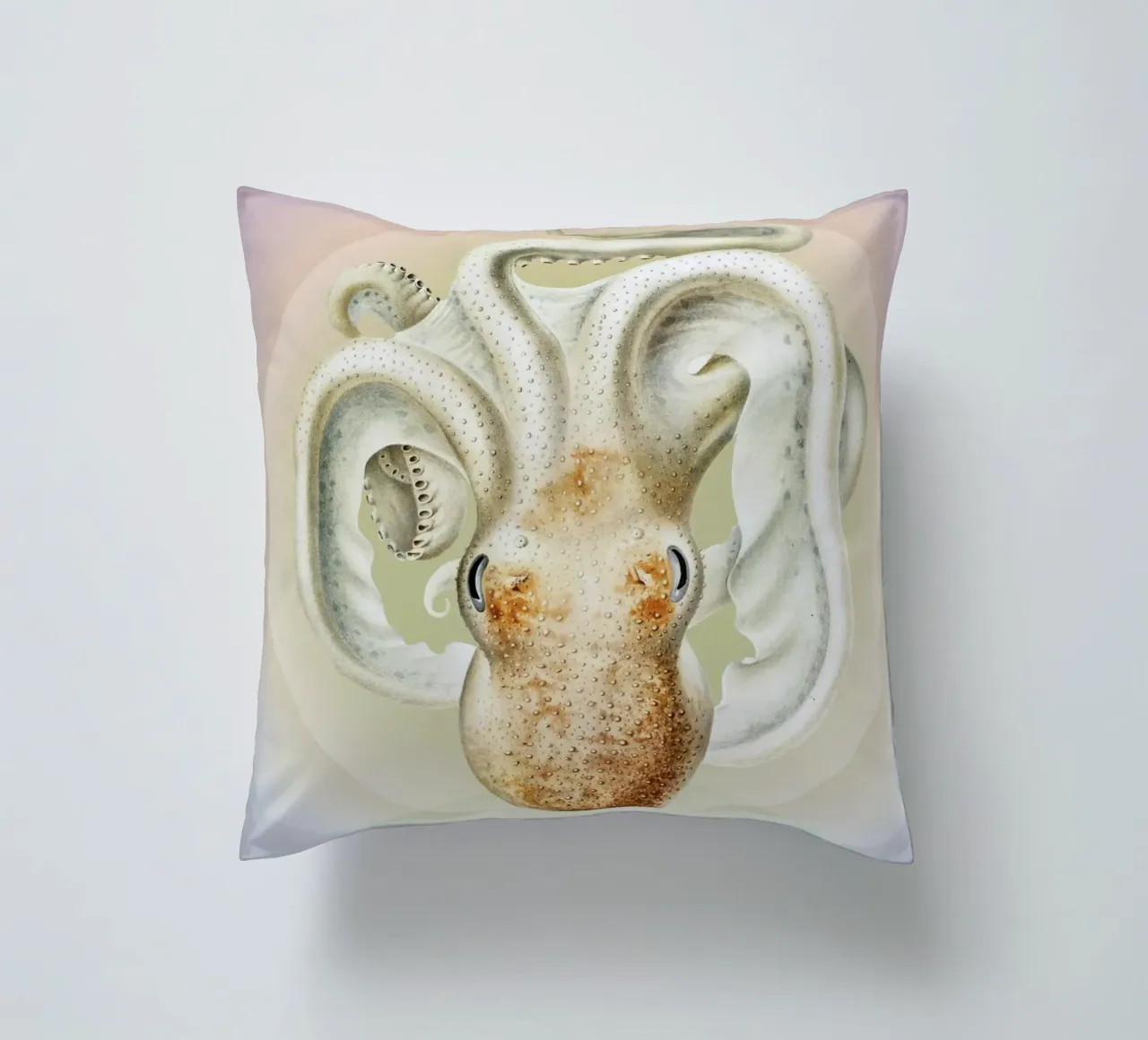 OctoOrbit | Press Play Art Print Remix cuscino da Press Play Art Prints