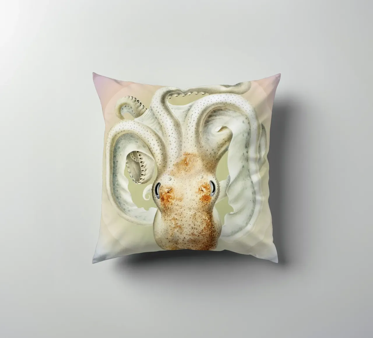 OctoOrbit | Press Play Art Print Remix cuscino da Press Play Art Prints