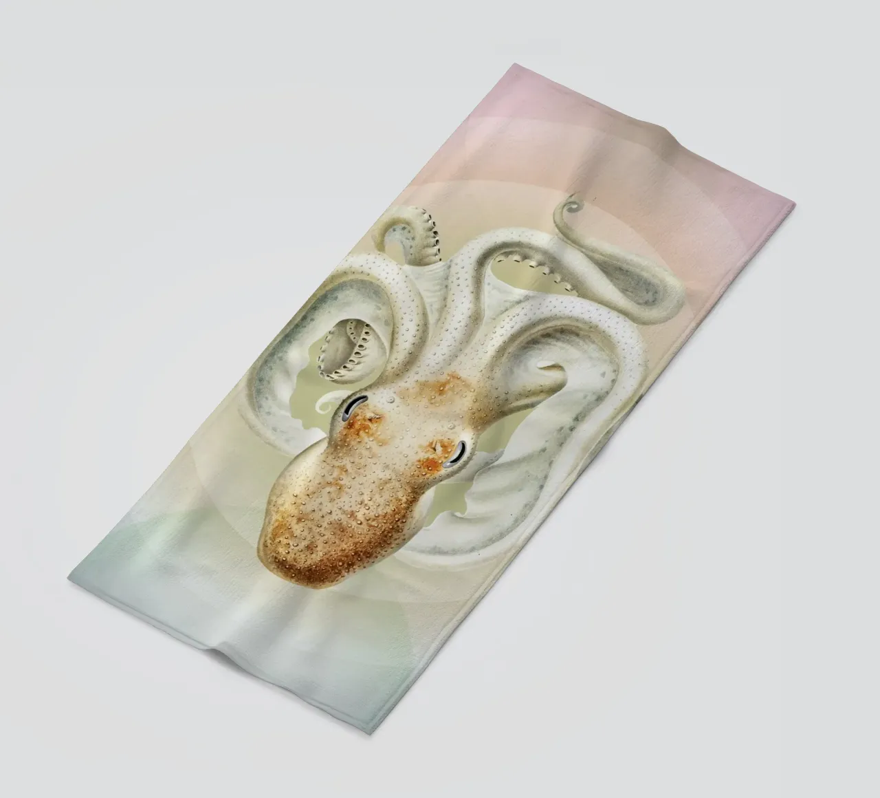 OctoOrbit | Press Play Art Print Remix telo mare da Press Play Art Prints