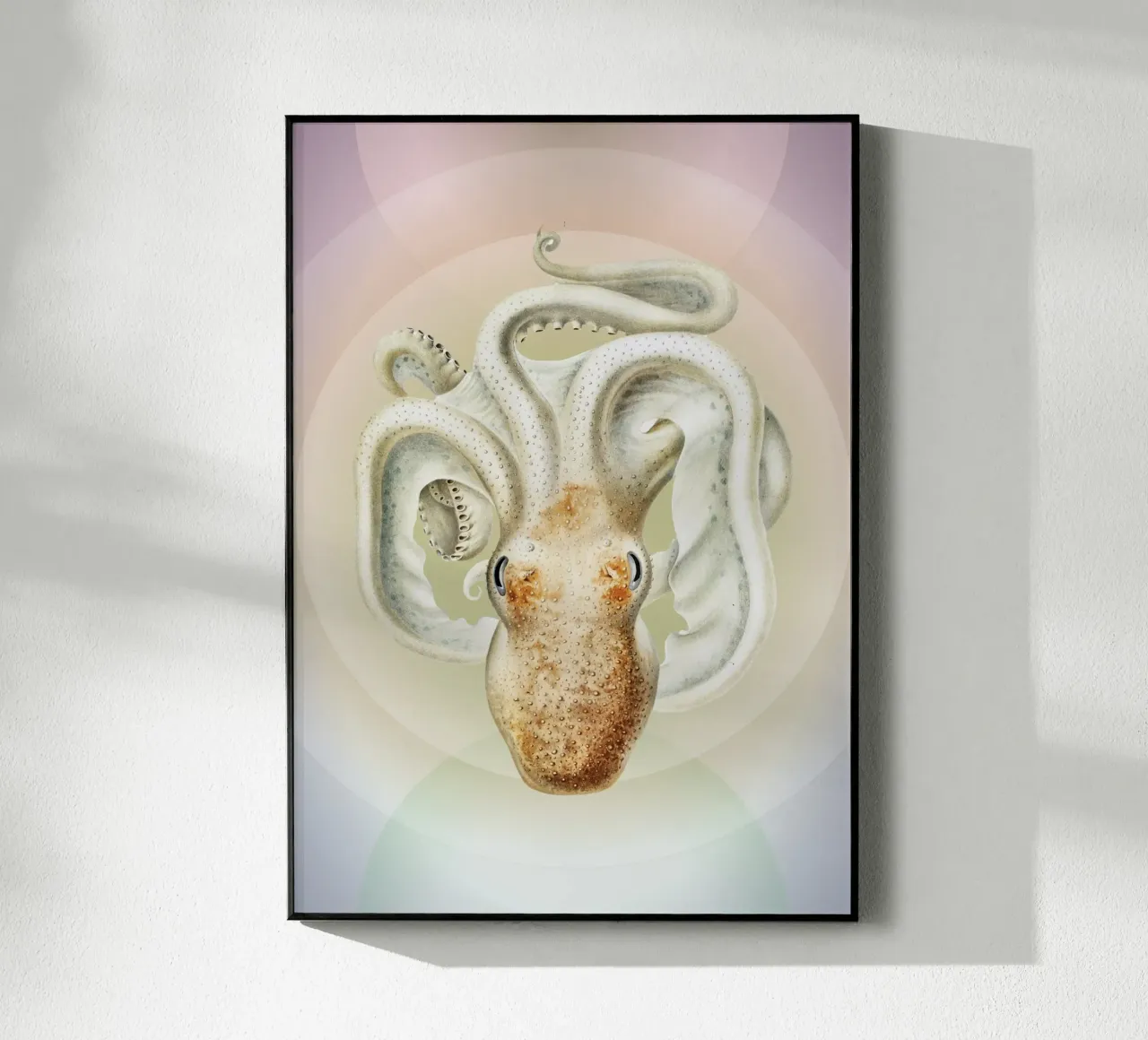 OctoOrbit | Press Play Art Print Remix plexiglass da Press Play Art Prints