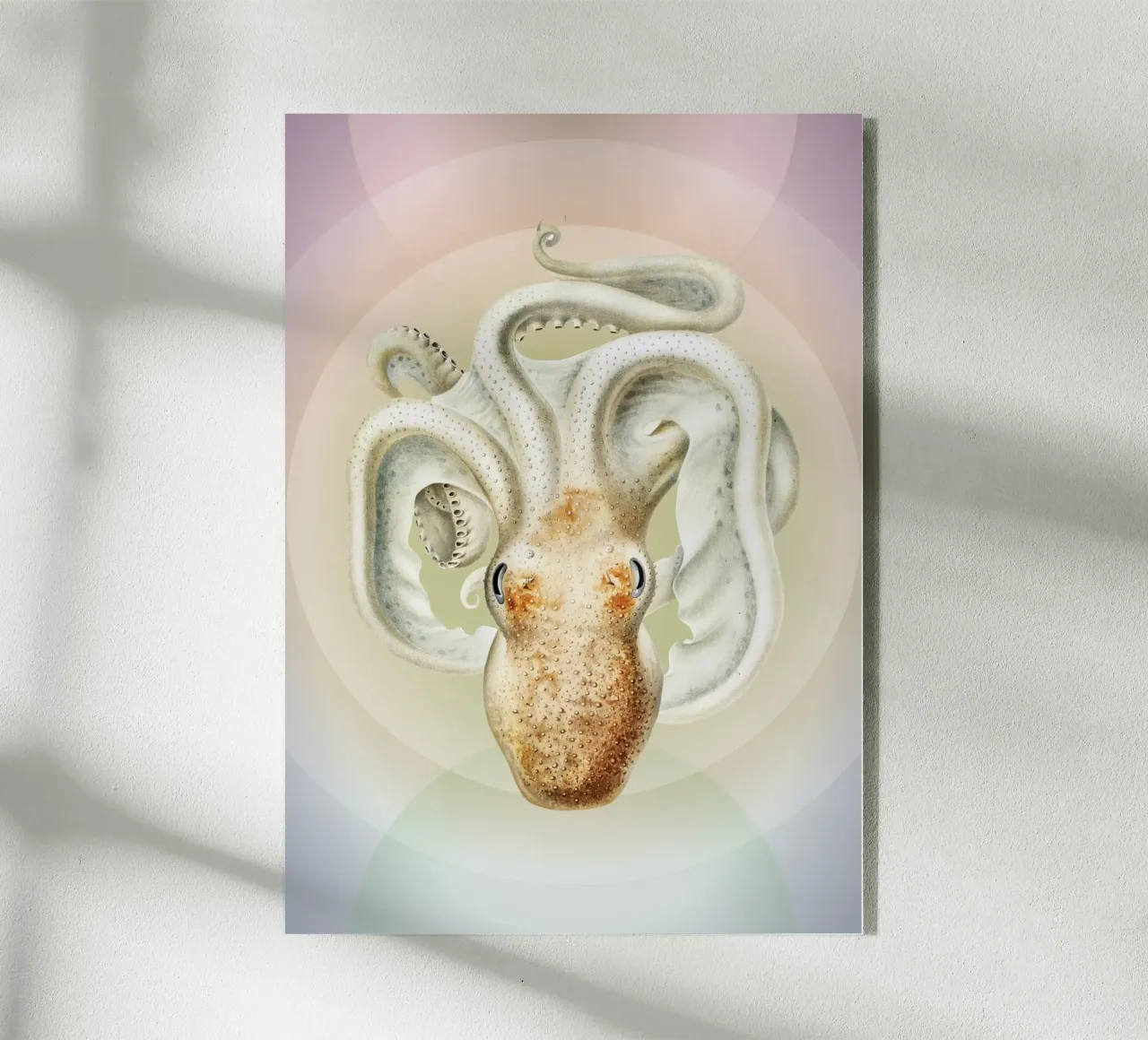 OctoOrbit | Press Play Art Print Remix plexiglass da Press Play Art Prints