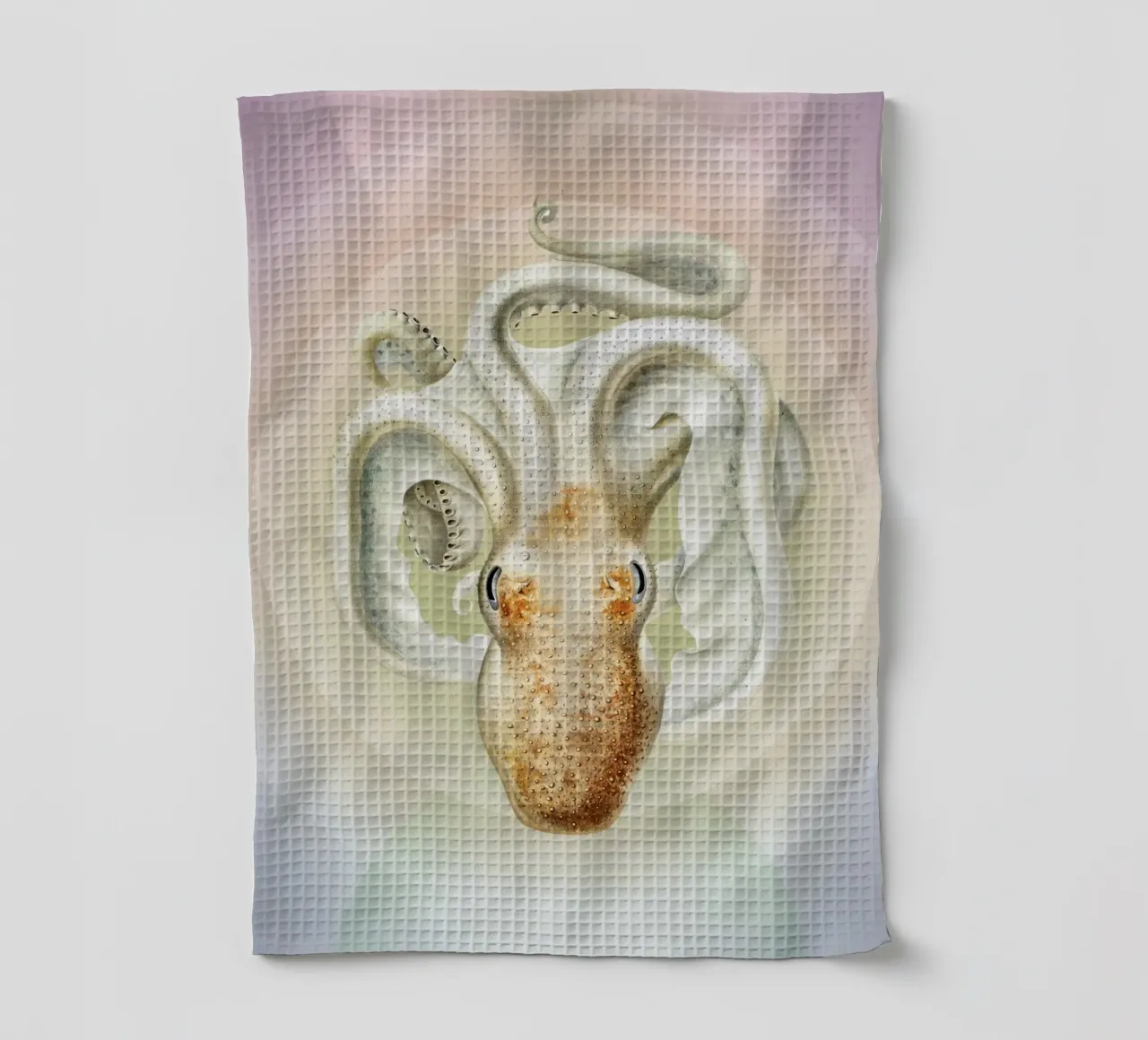 OctoOrbit | Press Play Kunstdruck Remix Geschirrtuch von Press Play Art Prints