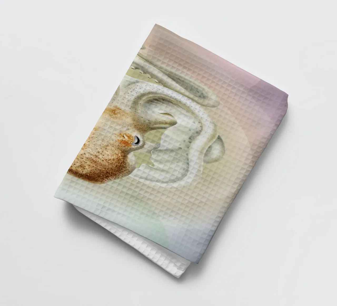 OctoOrbit | Press Play Kunstdruck Remix Geschirrtuch von Press Play Art Prints