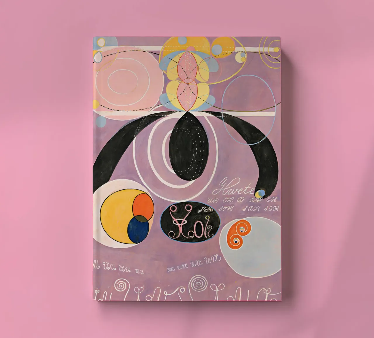 Hilma af Klint The Ten Largest No. 6 Adulthood Abstract notebook by homdeco