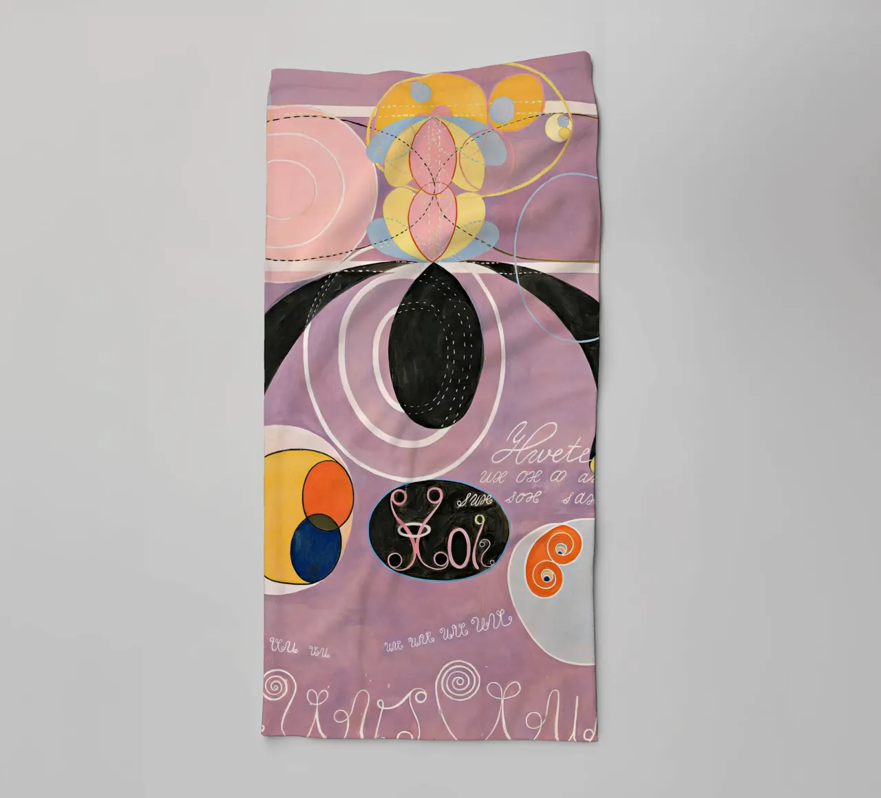 Hilma af Klint The Ten Largest No. 6 Adulthood Abstract towel by homdeco