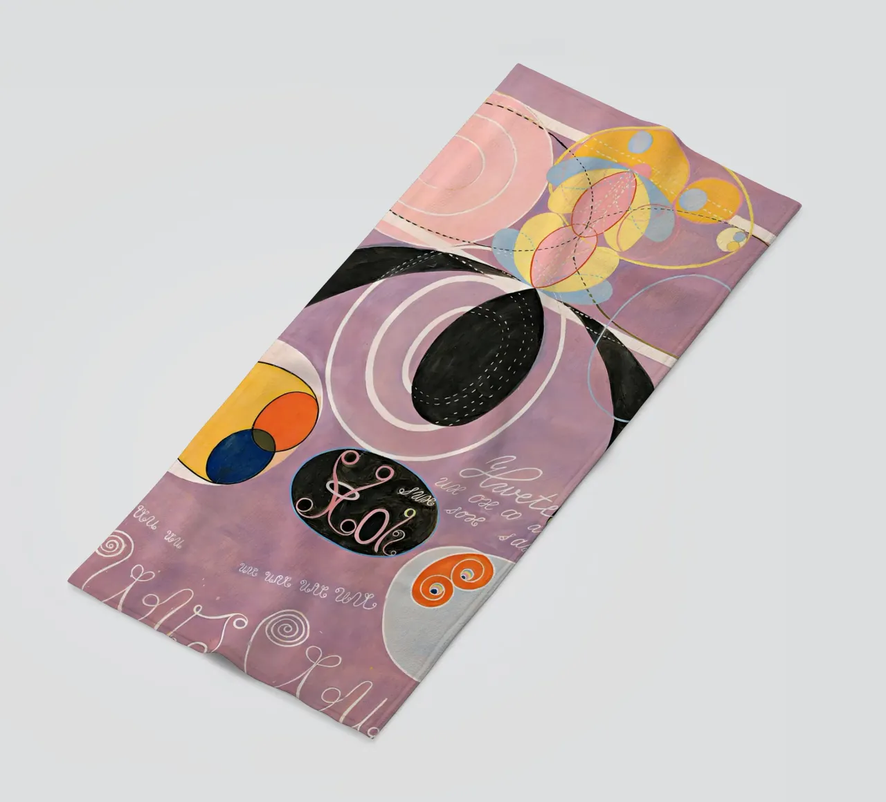 Hilma af Klint I dieci più grandi n. 6 L'età adulta Abstract telo mare da homdeco