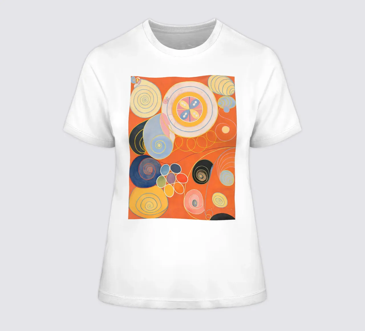 Hilma af Klint I dieci più grandi n. 3 Astratto giovanile t-shirt da donna da homdeco