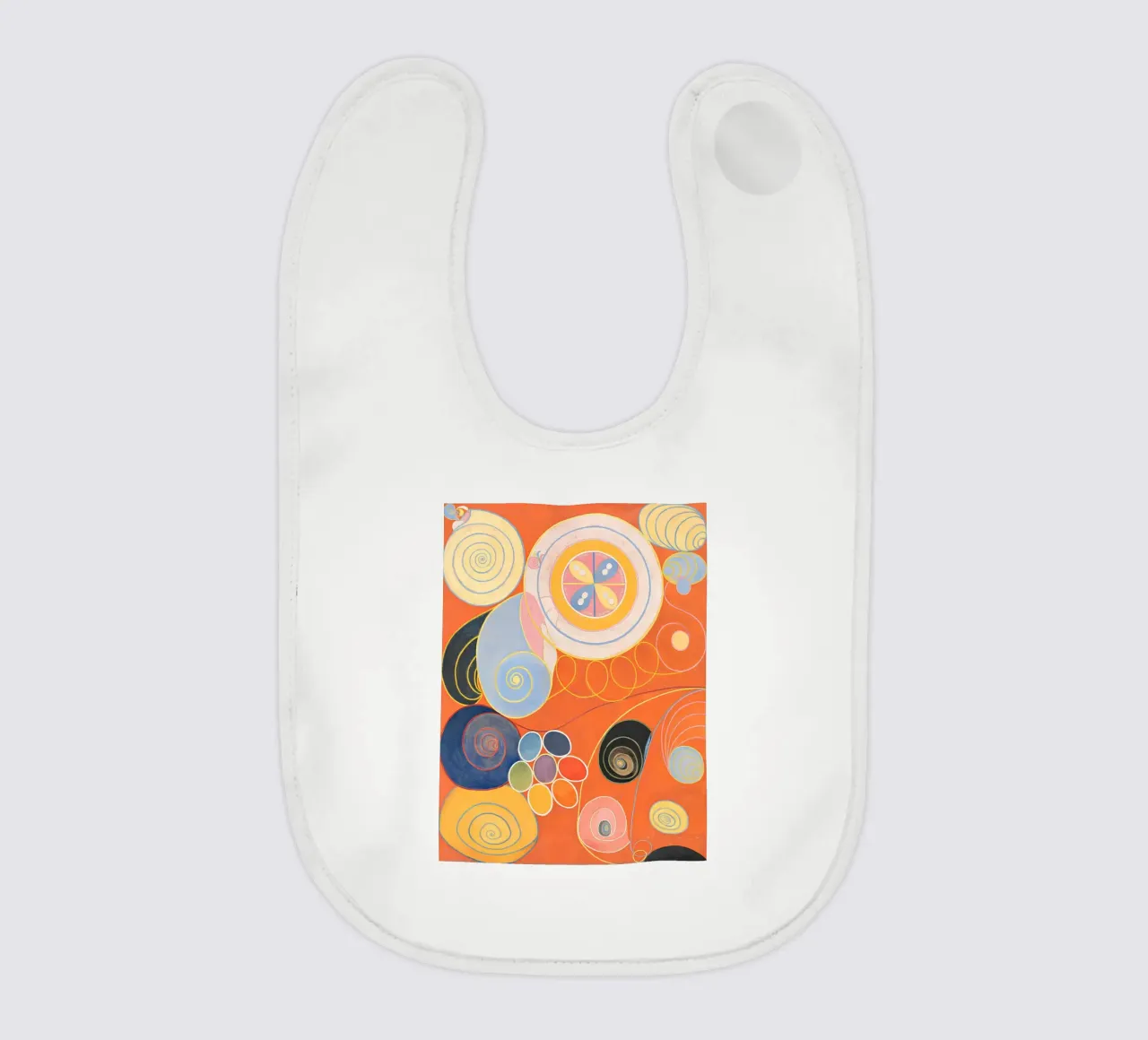 Hilma af Klint I dieci più grandi n. 3 Astratto giovanile bavaglino da homdeco