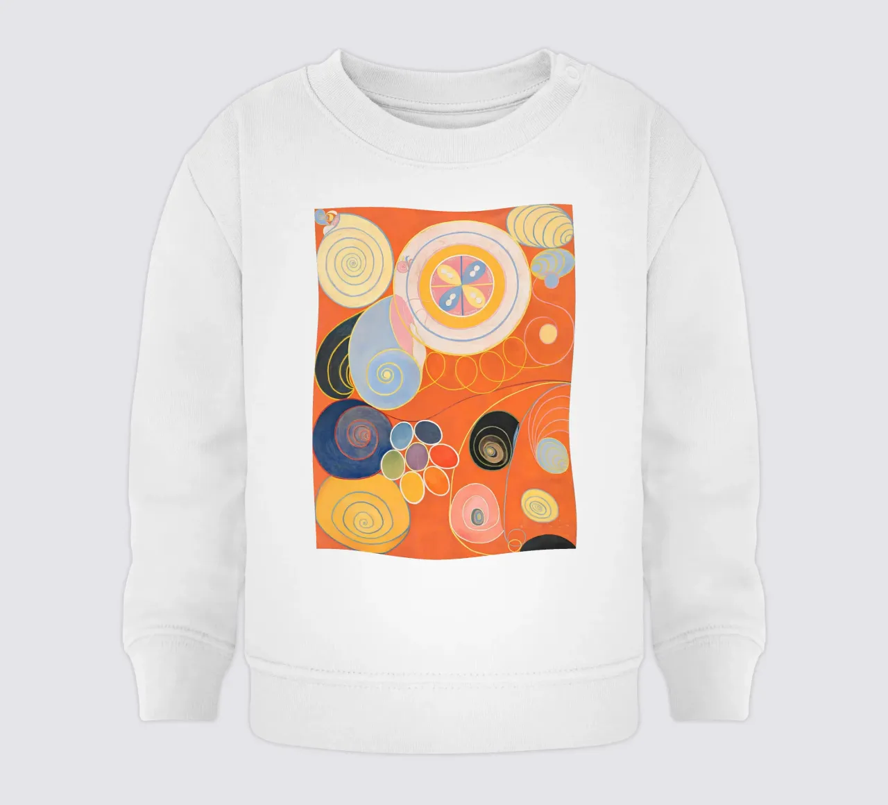 Hilma af Klint I dieci più grandi n. 3 Astratto giovanile felpa neonato da homdeco