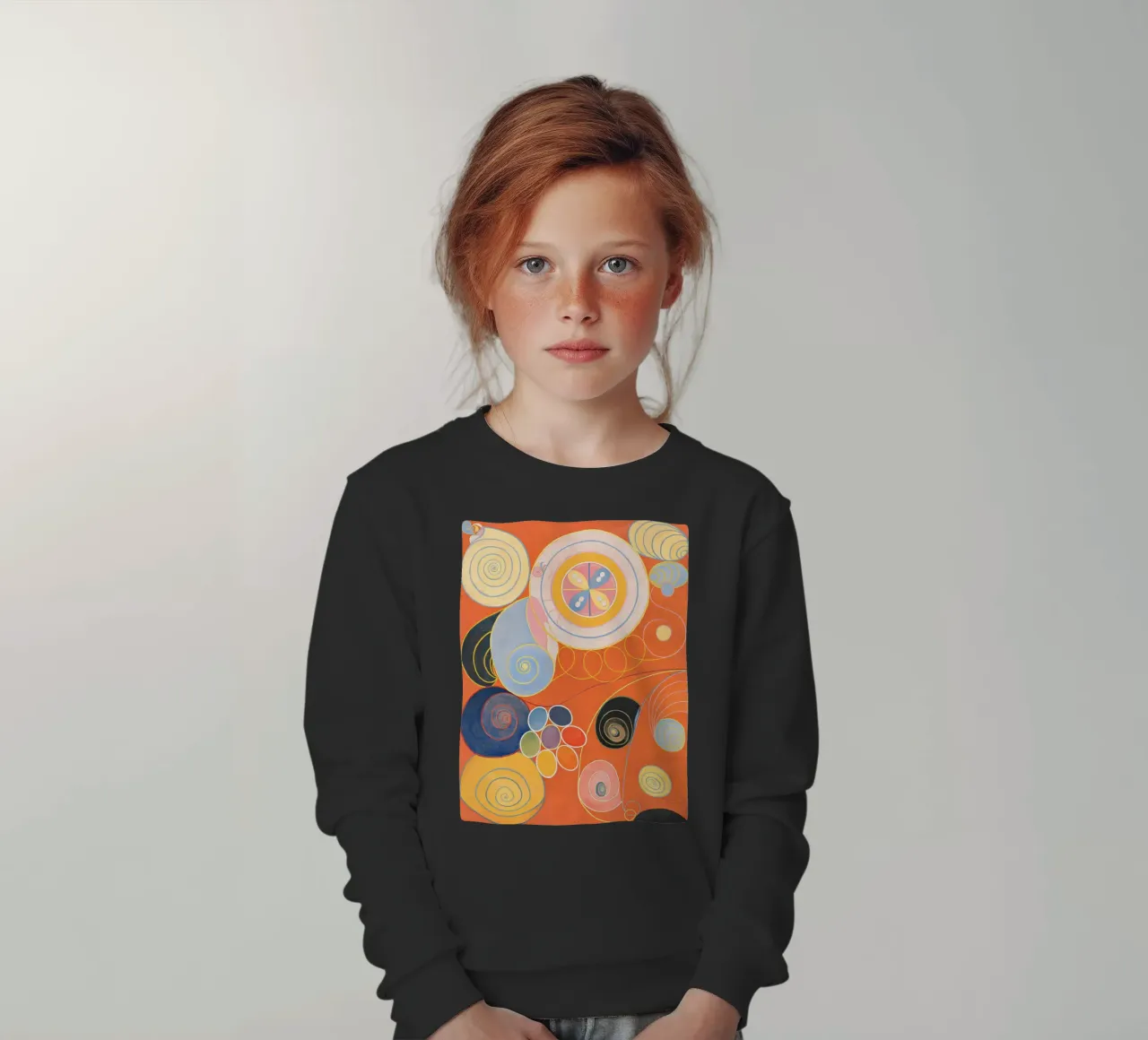 Hilma af Klint I dieci più grandi n. 3 Astratto giovanile felpa bambino da homdeco