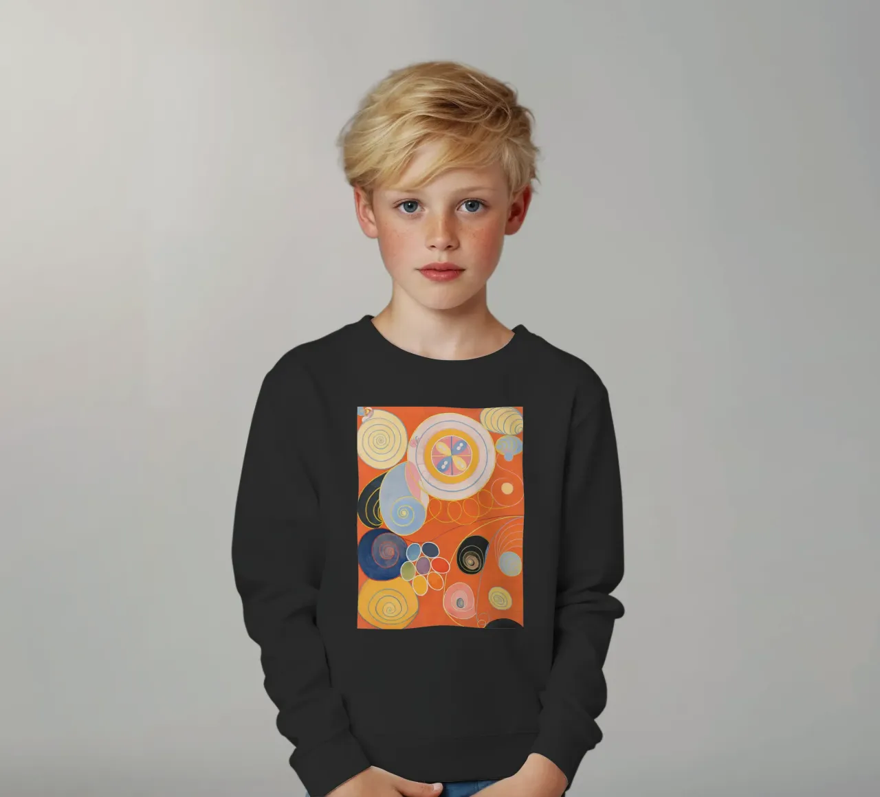 Hilma af Klint I dieci più grandi n. 3 Astratto giovanile felpa bambino da homdeco