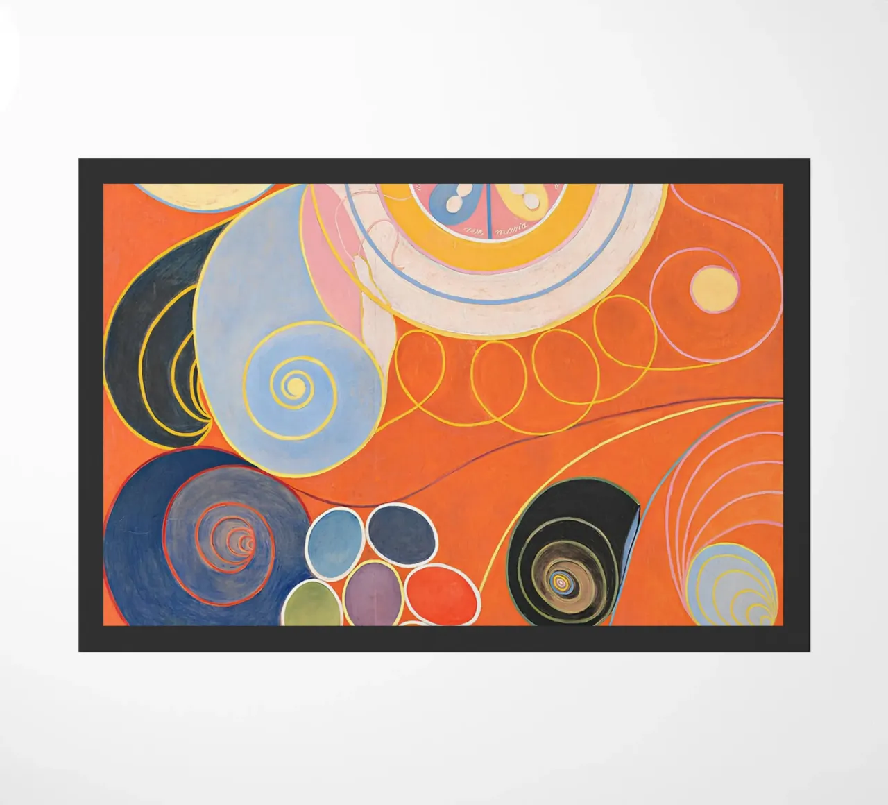 Hilma af Klint I dieci più grandi n. 3 Astratto giovanile zerbino da homdeco