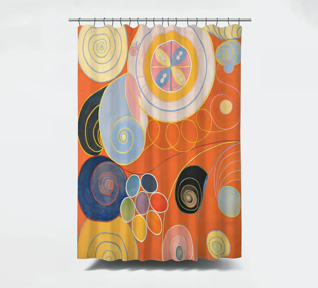 Hilma af Klint I dieci più grandi n. 3 Astratto giovanile tenda da doccia da homdeco