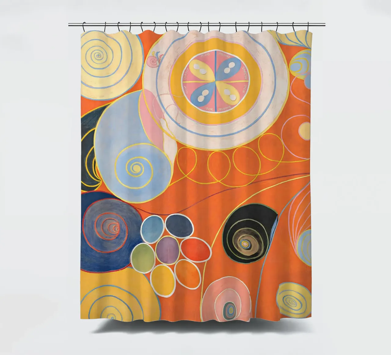 Hilma af Klint I dieci più grandi n. 3 Astratto giovanile tenda da doccia da homdeco