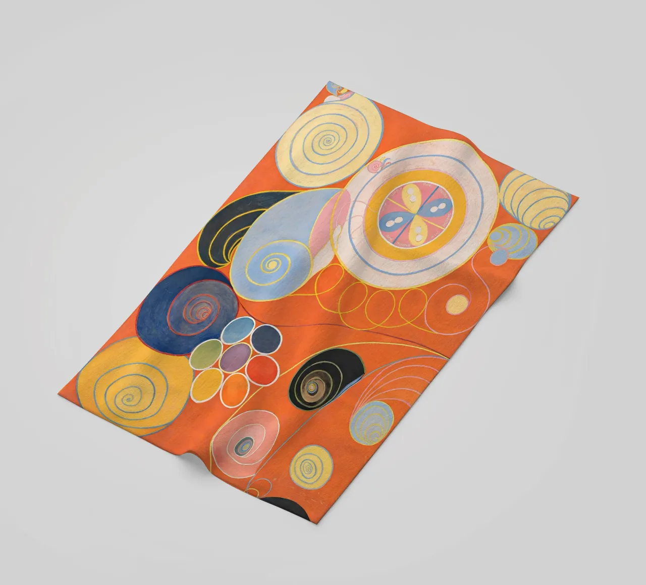 Hilma af Klint I dieci più grandi n. 3 Astratto giovanile telo mare da homdeco