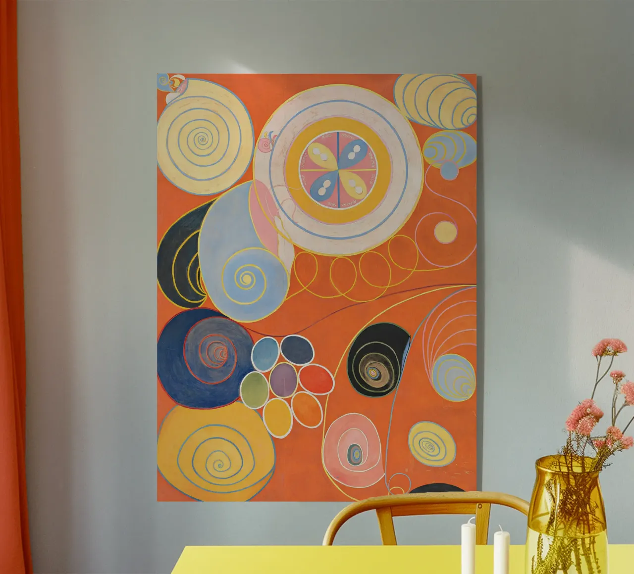 Hilma af Klint I dieci più grandi n. 3 Astratto giovanile plexiglass da homdeco