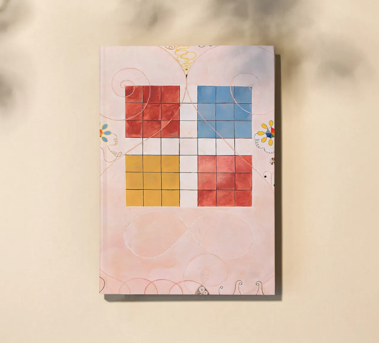 Hilma af Klint Evolution Grid Abstract Symbolic Art notebook by homdeco