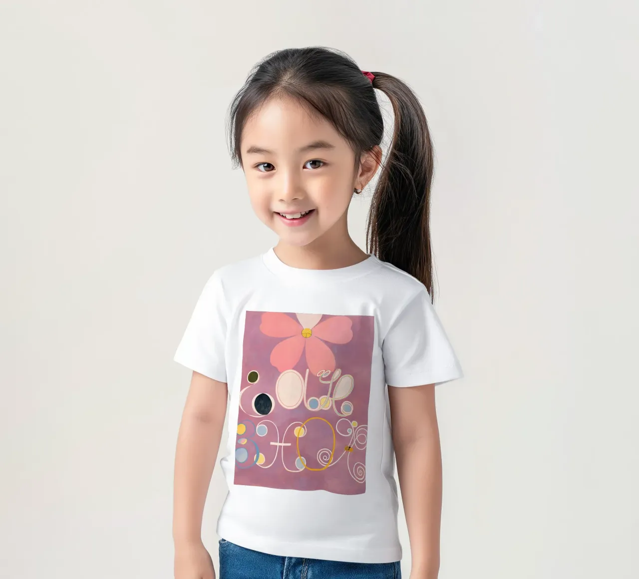 Hilma af Klint I dieci più grandi n. 5 L'età adulta Abstract t-shirt bambini da homdeco